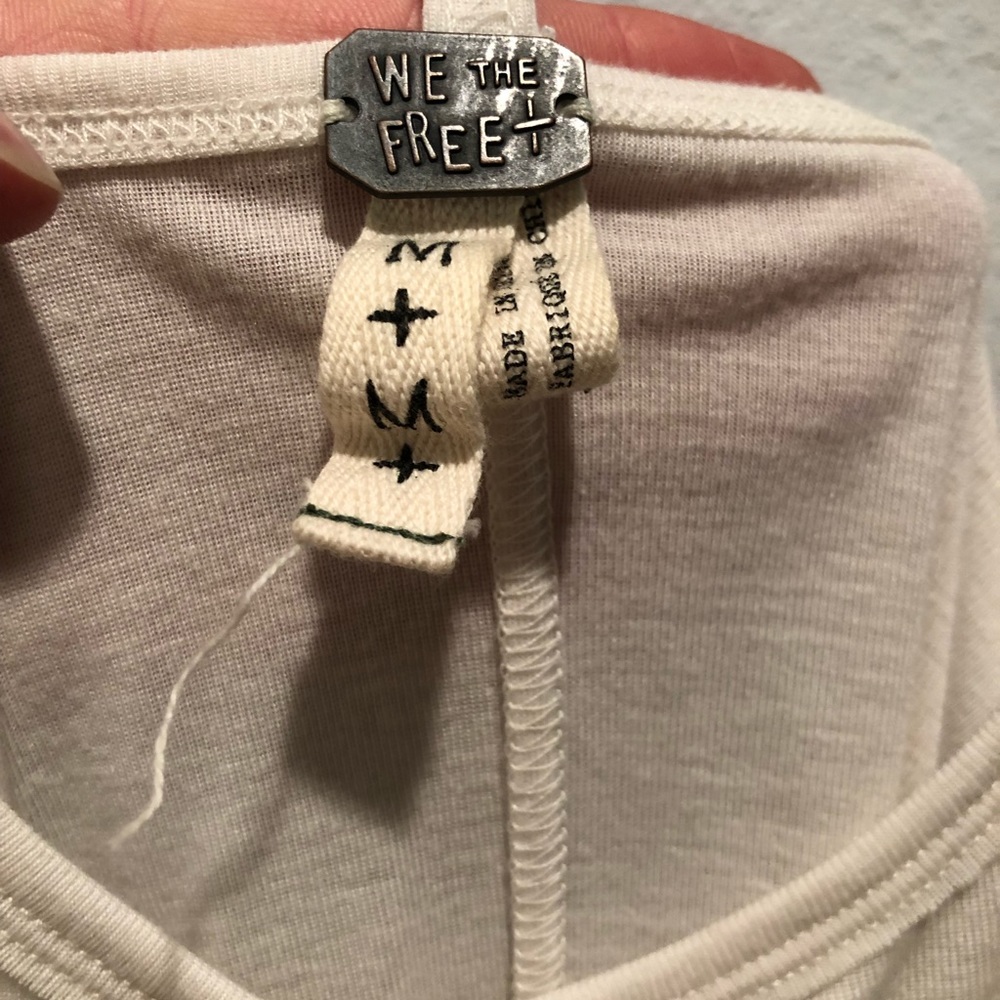 Free People basic white tank - Picture 3 of 3
